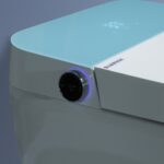 Toilettes intelligentes automatiques MLI modèle 609 — Couvercle à détection automatique, lavage instantané, séchage à l'air chaud, conception monobloc – Image 6