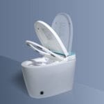 Toilettes intelligentes automatiques MLI modèle 609 — Couvercle à détection automatique, lavage instantané, séchage à l'air chaud, conception monobloc – Image 3