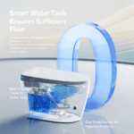 Toilettes intelligentes automatiques MLI modèle 609 — Couvercle à détection automatique, lavage instantané, séchage à l'air chaud, conception monobloc – Image 10