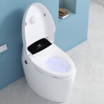 MLI Automatique Toilettes intelligentes Modèle 610 — Télécommande intelligente Commande, Chauffage instantané Lavage, chauffante siège, air chaud séchage – Image 8