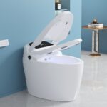 MLI Automatique Toilettes intelligentes Modèle 610 — Télécommande intelligente Commande, Chauffage instantané Lavage, chauffante siège, air chaud séchage – Image 3