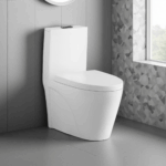 MLI Siphonic Toilet Model B983 — Silent Drainage, Anti-Splash Design, Fully Glazed Trapway
