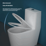 MLI Siphonic Toilet Model B9159 — 5-Stage Cyclone Flush, 360° Vortex Flush, Frameless Design - Image 9