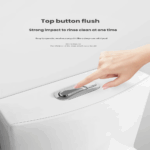 MLI Siphonic Toilet Model B983 — Silent Drainage, Anti-Splash Design, Fully Glazed Trapway - Image 6