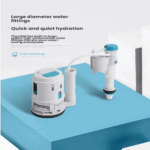 MLI Siphonic Toilet Model B983 — Silent Drainage, Anti-Splash Design, Fully Glazed Trapway - Image 8