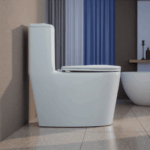 MLI Siphonic Toilet Model B9159 — 5-Stage Cyclone Flush, 360° Vortex Flush, Frameless Design - Image 2