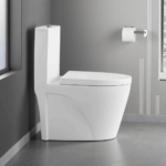 MLI Siphonic Toilet Model B983 — Silent Drainage, Anti-Splash Design, Fully Glazed Trapway - Image 3