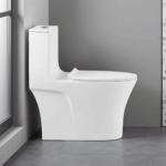 MLI Siphonic Toilet Model B9119 — Super Swirl Flush, Oversized Valve, Fully Glazed Drainage, 360° Double-Fired Glaze – Image 2