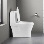 MLI Siphonic Toilet Model B9119 — Super Swirl Flush, Oversized Valve, Fully Glazed Drainage, 360° Double-Fired Glaze – Image 4